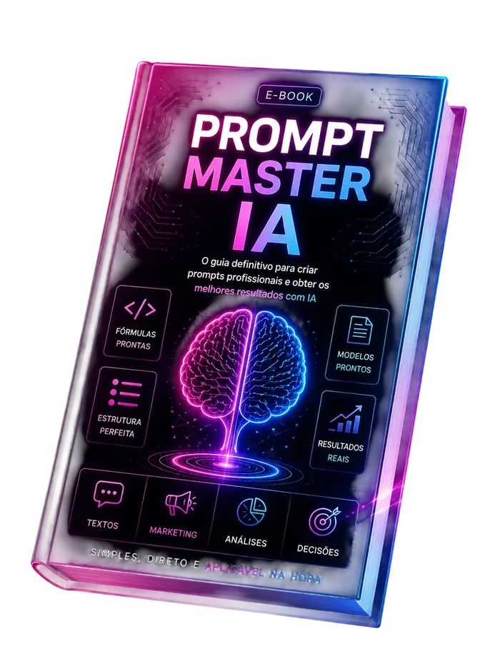 Capa do e-book PromptMaster IA