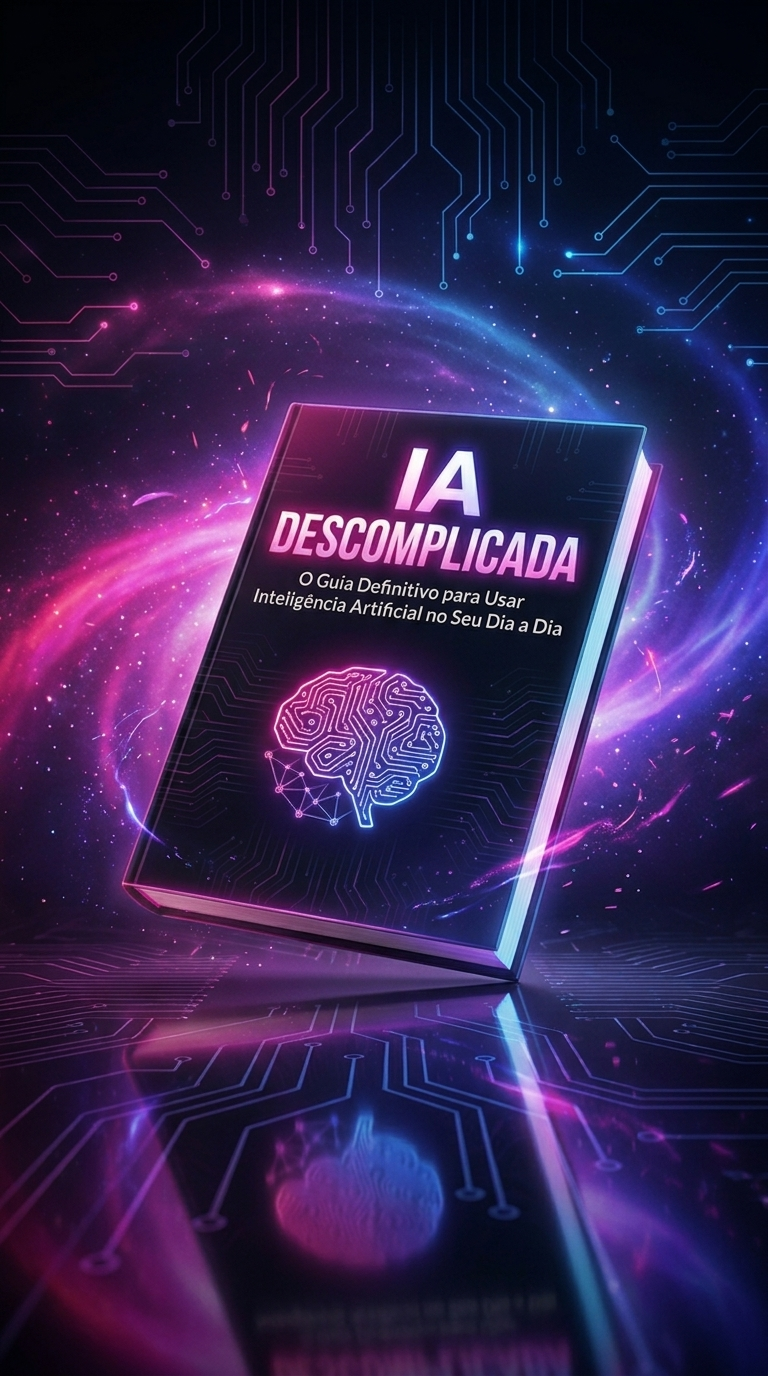Capa do e-book IA Descomplicada